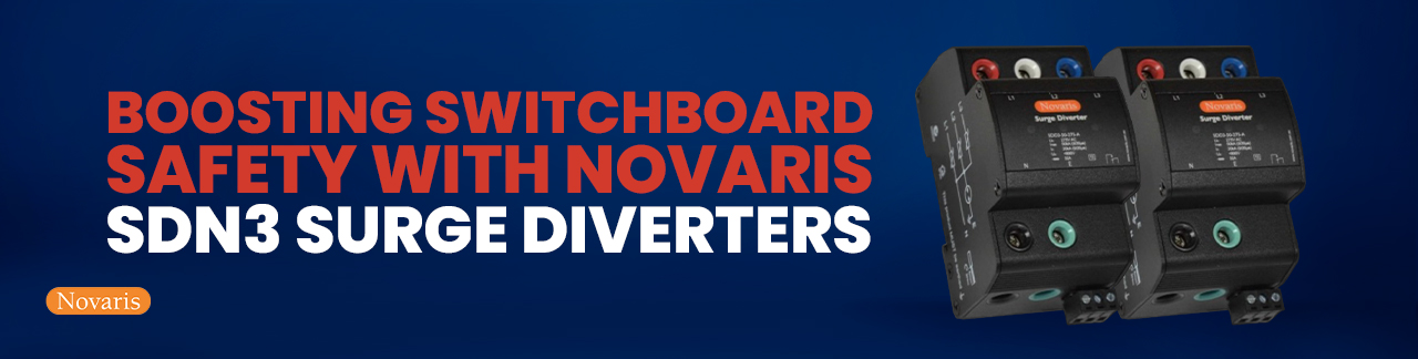 Boosting Switchboard Safety with Novaris SDN3 Surge Diverters